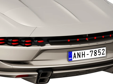 Brabus Bodo Cabriolet 2027 3D Model