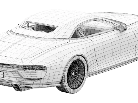 Brabus Bodo Cabriolet 2027 3D Model