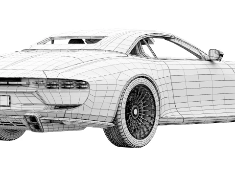 Brabus Bodo Cabriolet 2027 3D Model