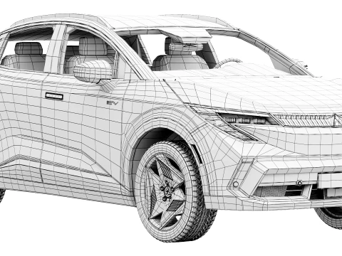 Mitsubishi Eclipse Sportback 2027 3D Model