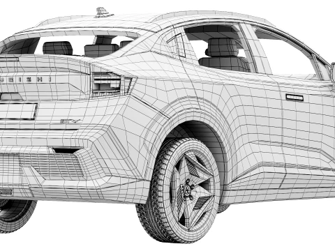 Mitsubishi Eclipse Sportback 2027 3D Model