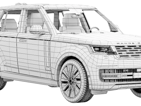 Land Rover Range Rover Electric 2027 3D Model