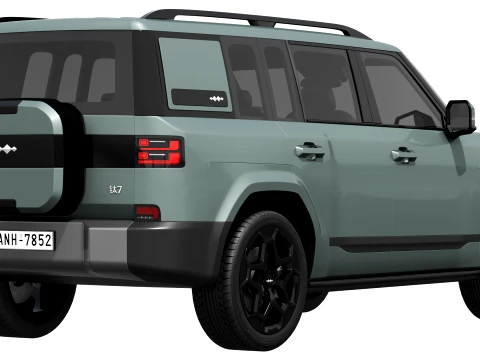 BYD Fang Cheng Bao Tai 7 3D Model