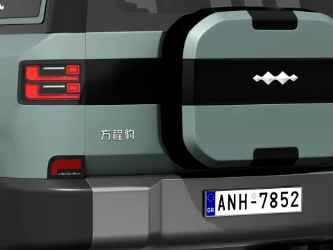 BYD Fang Cheng Bao Tai 7 3D Model