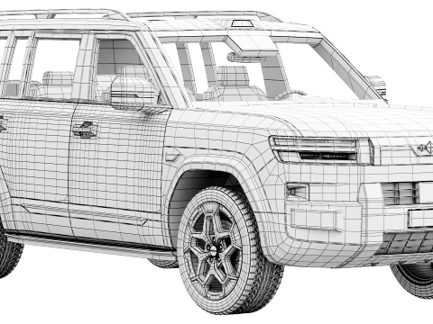 BYD Fang Cheng Bao Tai 7 3D Model