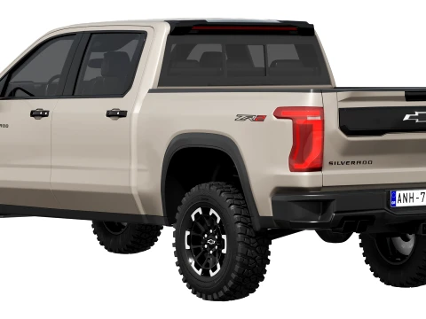 Chevrolet Silverado 1500 ZR2 2027 3D Model