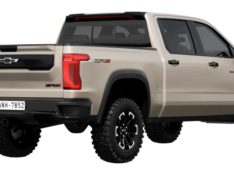 Chevrolet Silverado 1500 ZR2 2027 3D Model