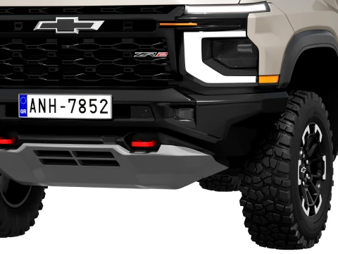Chevrolet Silverado 1500 ZR2 2027 3D Model