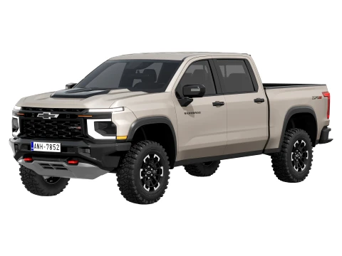 Chevrolet Silverado 1500 ZR2 2027 3D Modell