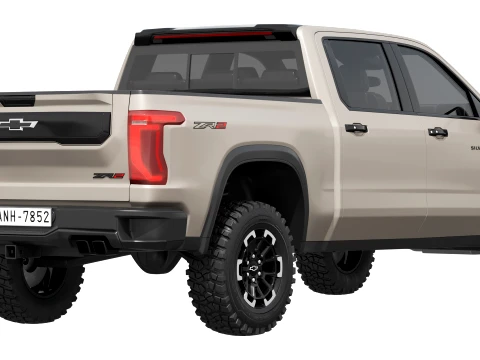 Chevrolet Silverado 1500 ZR2 2027 3D Modell