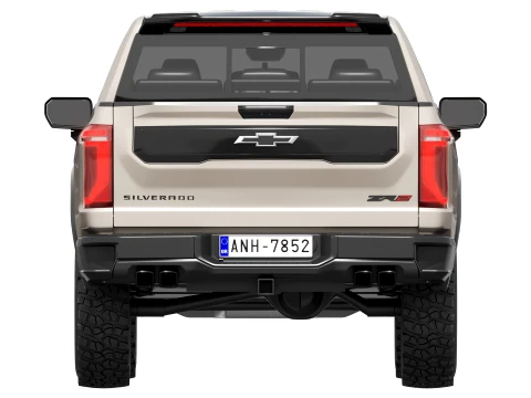 Chevrolet Silverado 1500 ZR2 2027 3D Modell