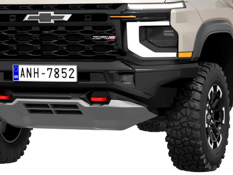 Chevrolet Silverado 1500 ZR2 2027 3D Modell