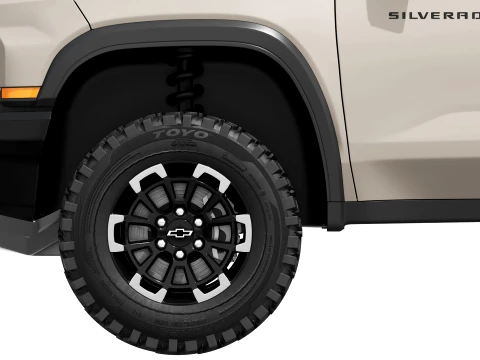 Chevrolet Silverado 1500 ZR2 2027 3D Modell