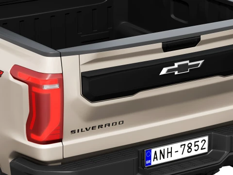 Chevrolet Silverado 1500 ZR2 2027 3D Modell
