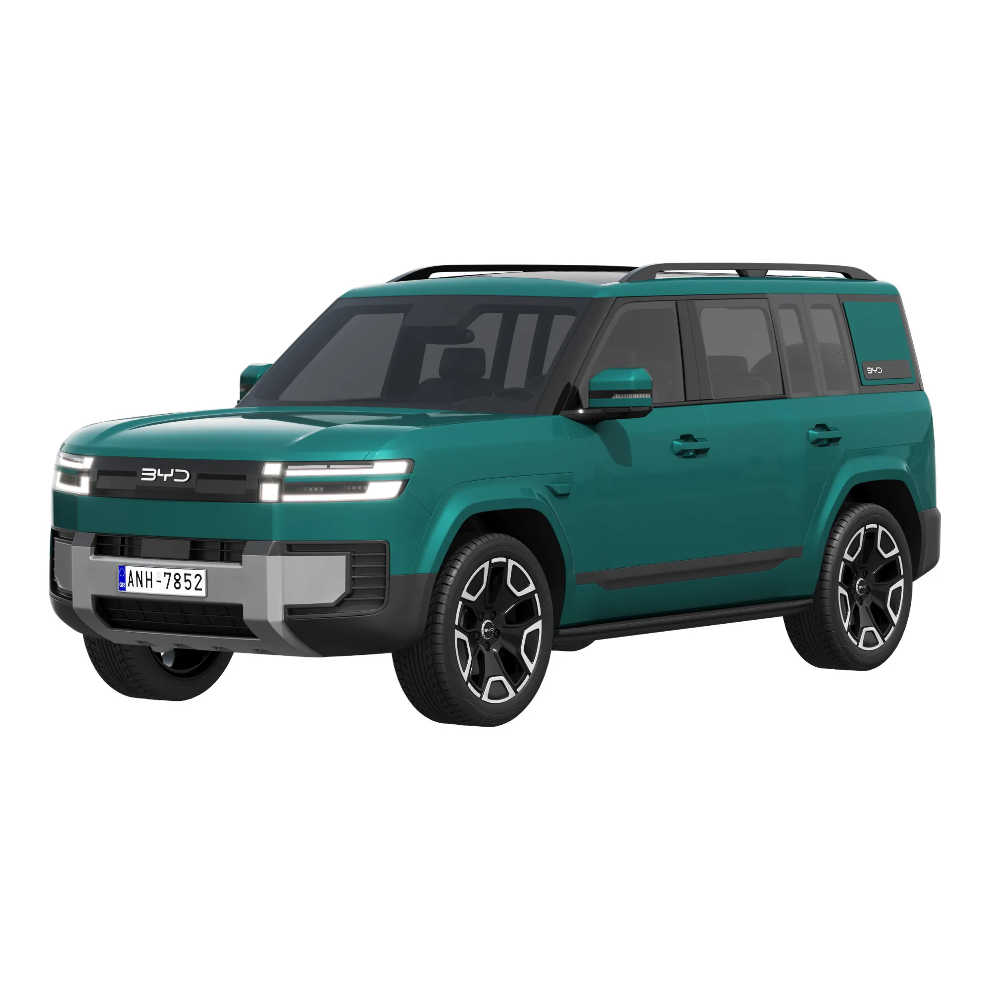 BYD Ti 7 2027 3D Model .c4d .max .obj .3ds .fbx .stl .blend