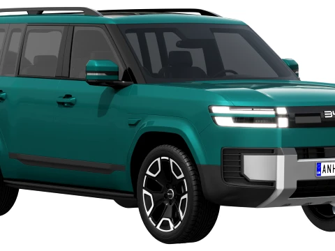 BYD Ti 7 2027 3D Model