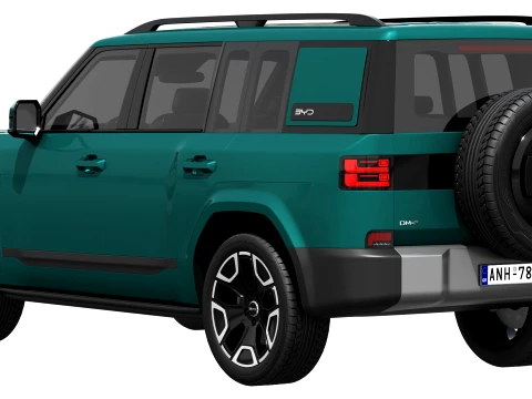 BYD Ti 7 2027 3D Model