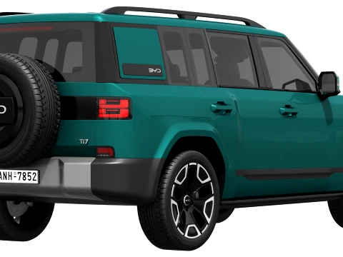 BYD Ti 7 2027 3D Model