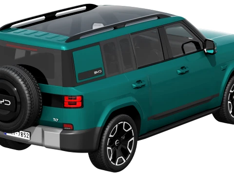BYD Ti 7 2027 3D Model
