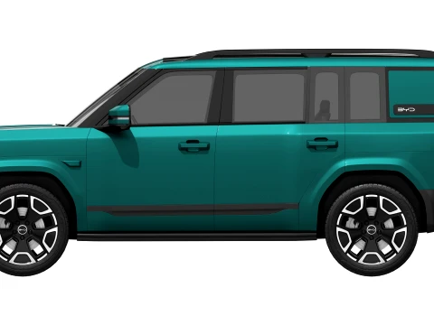 BYD Ti 7 2027 3D Model
