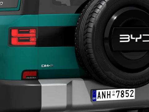 BYD Ti 7 2027 3D Model