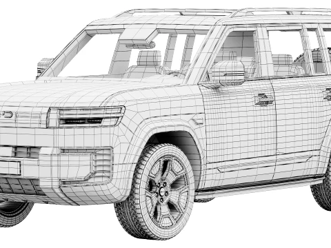 BYD Ti 7 2027 3D Model