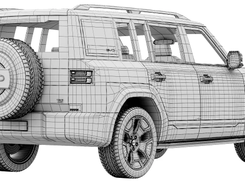 BYD Ti 7 2027 3D Model