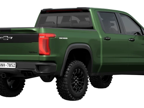 Chevrolet Silverado 1500 TrailBoss 2027 3D Model