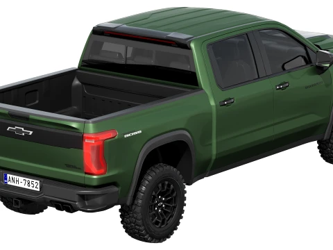 Chevrolet Silverado 1500 TrailBoss 2027 3D Model