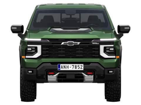 Chevrolet Silverado 1500 TrailBoss 2027 3D Model