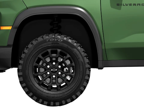 Chevrolet Silverado 1500 TrailBoss 2027 3D Model