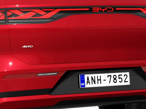 BYD Atto 8 2027 3D Model