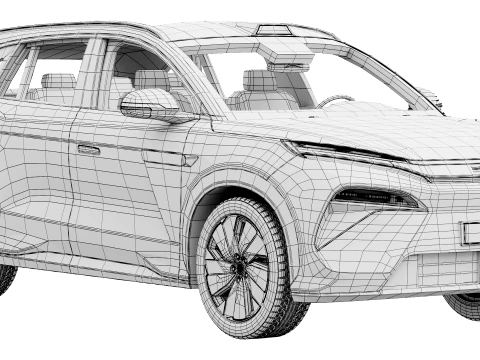 BYD Atto 8 2027 3D Model
