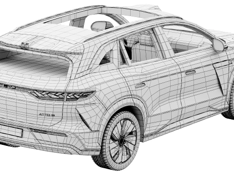 BYD Atto 8 2027 3D Model