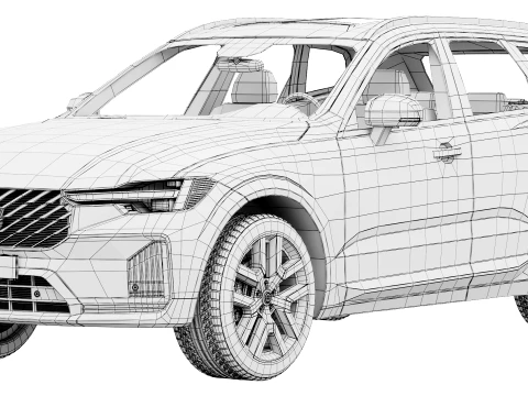 Volvo XC60 2027 3D Model