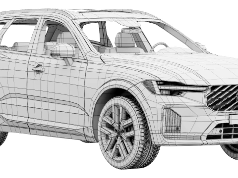 Volvo XC60 2027 3D Model