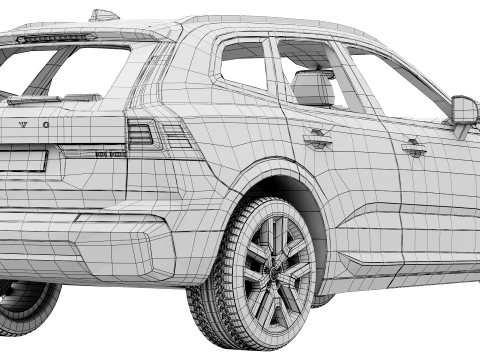 Volvo XC60 2027 3D Model