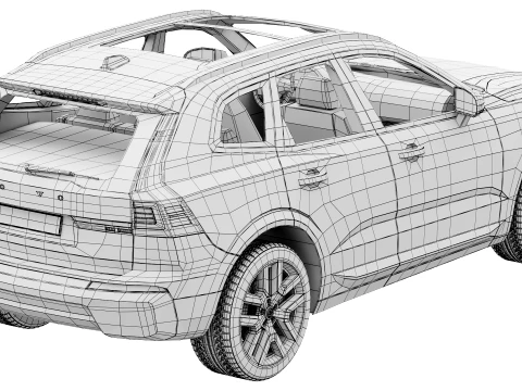 Volvo XC60 2027 3D Model