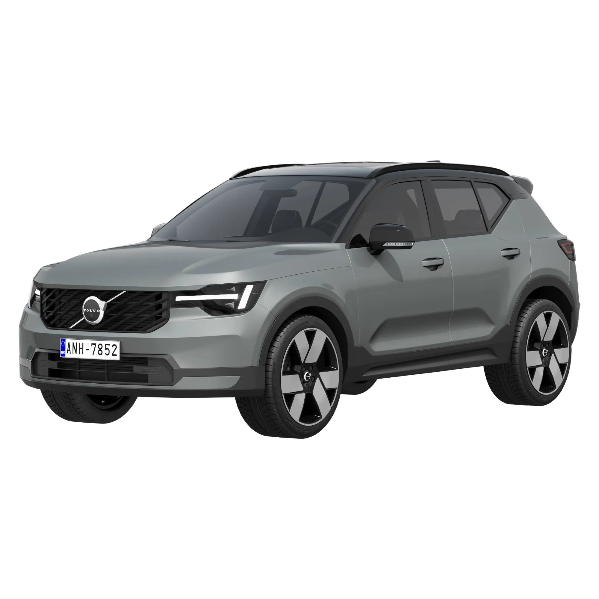 Volvo XC40 2027 3D Model .c4d .max .obj .3ds .fbx .stl .blend 