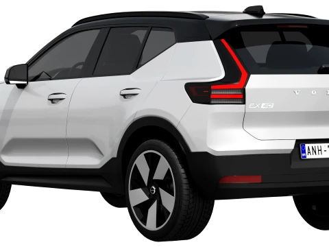 Volvo EX40 2027 3D Model