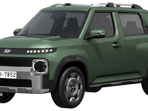 Hyundai Inster Cross 2026 3D Model