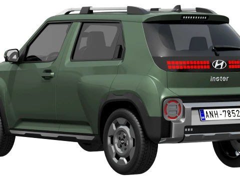Hyundai Inster Cross 2026 3D Model