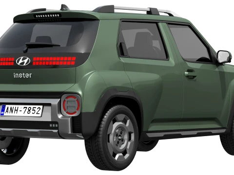 Hyundai Inster Cross 2026 3D Model