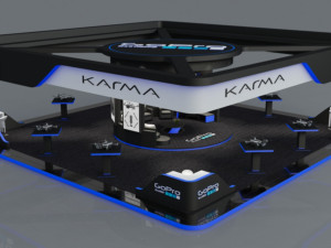 gopro karma drone exhibition stand Model 3D