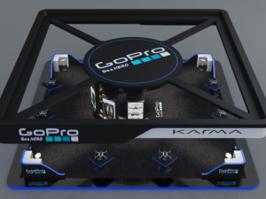 gopro karma drone exhibition stand Model 3D
