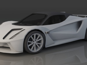 lotus evija 2020 concept 3D Model
