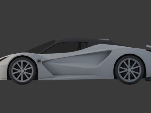 lotus evija 2020 concept Modello 3D
