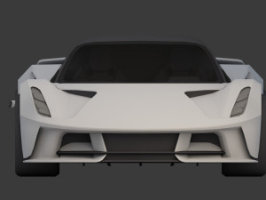 lotus evija 2020 concept Modello 3D