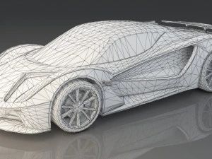 lotus evija 2020 concept 3D Model