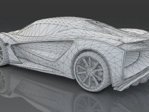 lotus evija 2020 concept 3D Model